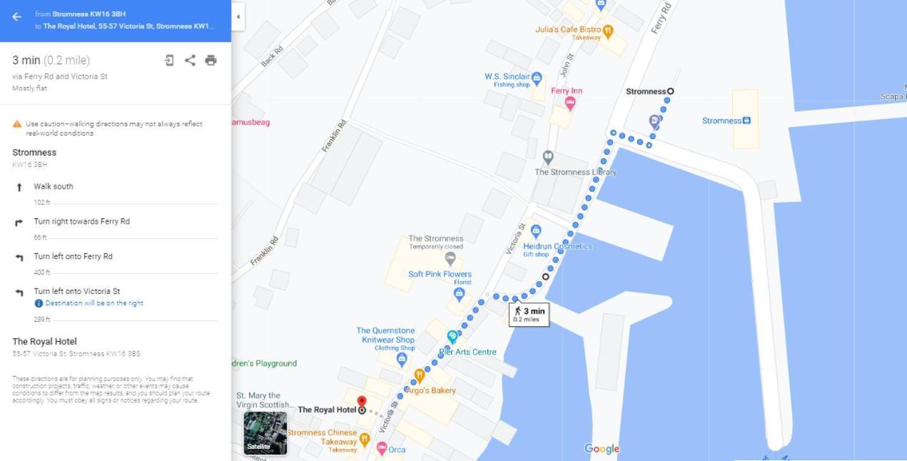 The Royal Hotel 斯特罗姆内斯 外观 照片